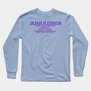 Rules of Attraction Title Card Long Sleeve T-Shirt